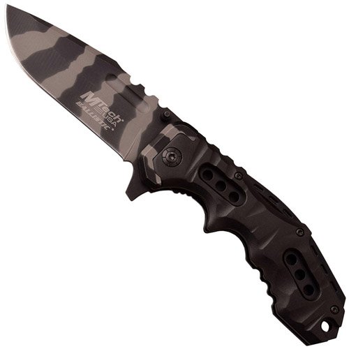 MTech USA A953 Plain-Edge Folding Blade Knife