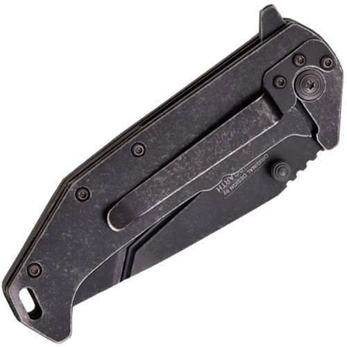 MTech USA 3mm Thick Blade Half Serrated Knife