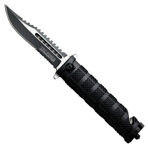 Master Cutlery Dual Tone 3.5 Inch Folding Knife - Black