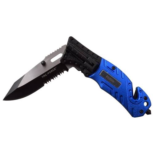 Master Cutlery Tac-Force Half Serrated Spring Assisted Knife