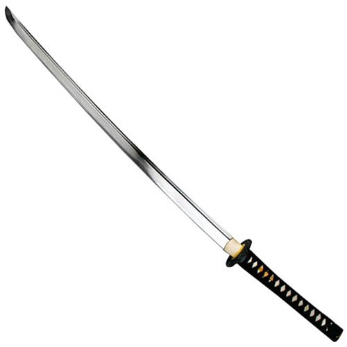 Tenryu Handforged Samurai Sword - Crane Tsuba
