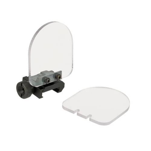 Flip-Up QD Scope Lens / Sight Shield Protector (Weaver / Rail Mounted) - 2 Lens