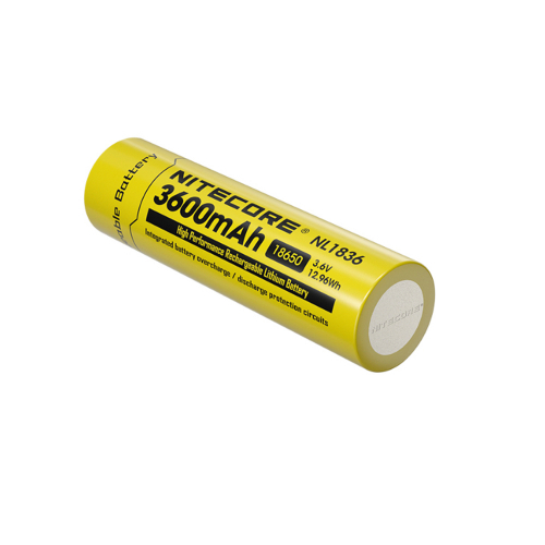 Nitecore Rechargeable 18650 3.6 V 3600 mAh Lithium-ion Battery