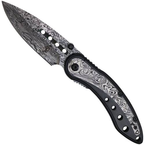 Damascus 4.5'' Folding Knife