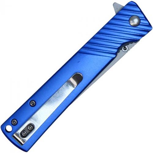 Upgrade your gear with the Neptune Assisted Open Pocket Knife in vibrant blue. Compact, versatile, and equipped with a convenient clip. Get yours now!