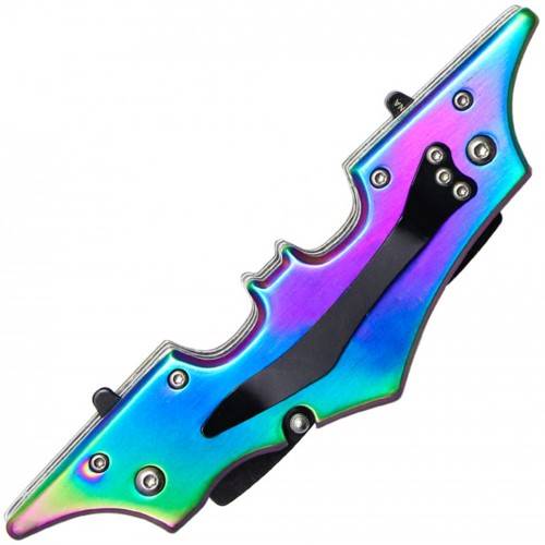 Unleash your inner hero with the Neptune Batman Blade Pocket Knife in vibrant rainbow hues. Versatile, compact, and perfect for everyday use. Elevate your gear now!