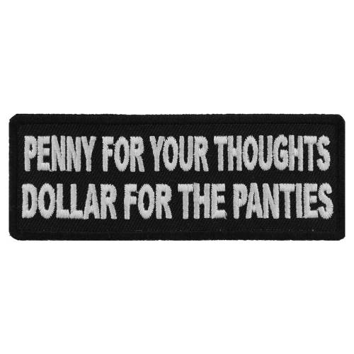 Cheap Place Patch Penny For Your Thoughts