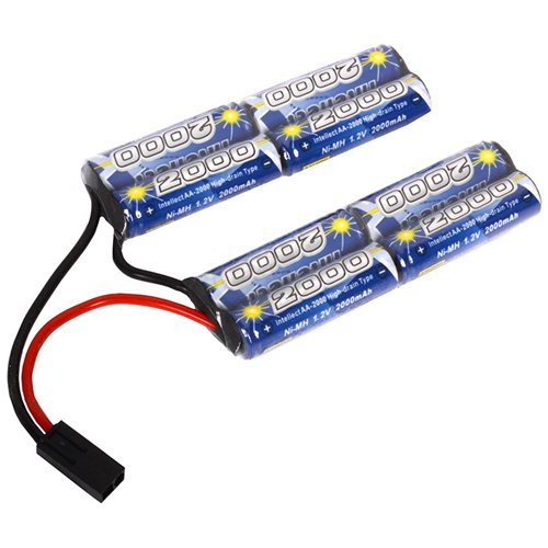 Swiss Arms 9.6V- 2000 Mah Twin Airsoft Battery