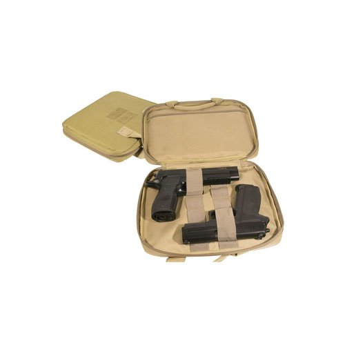 Swiss Arms Two gun Soft Case With Tan Carry Handle