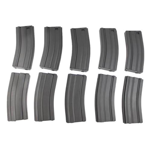 140rd Midcap Mag for M4/M16 Series AEG Rifles - 10 set