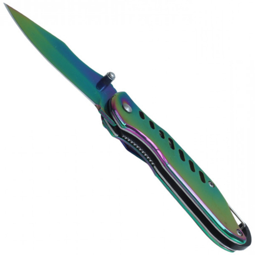 Wartech 6 5/8'' Titanium Coated Knife