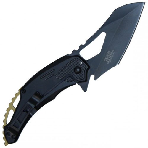 Wartech 7.5'' Assisted Folding Knife w/ Lanyard Hole