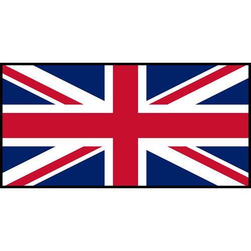 Flag Printed Patch - Great Britain