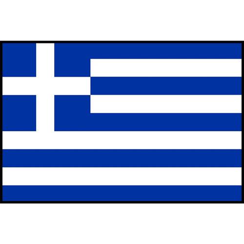 Flag Printed Patch - Greece