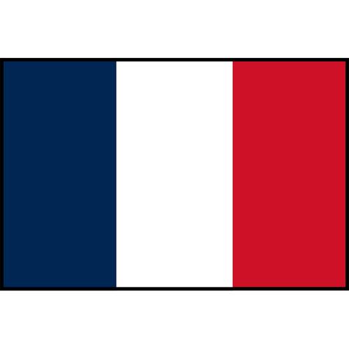 Flag Printed Patch - France