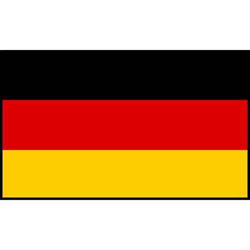 Flag Printed Patch - Germany