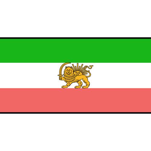 Flag Printed Patch - Persia
