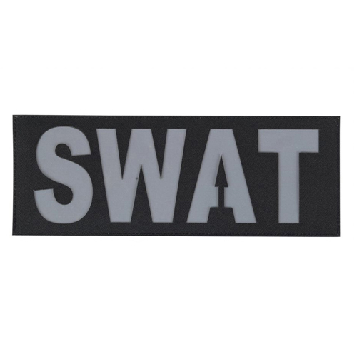 Swat Reflective Black Patch