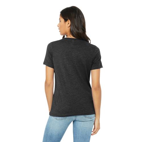 Comfy V-Neck Triblend Tee for Women