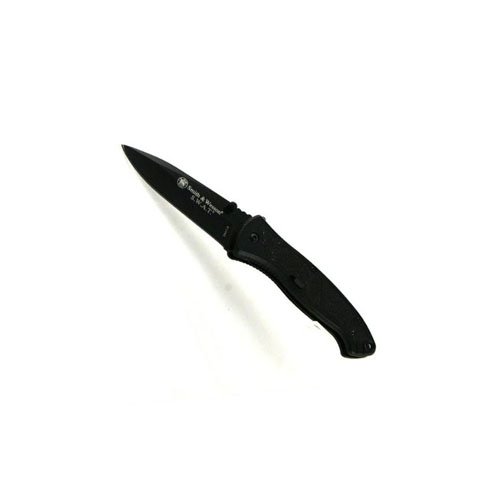 Smith & Wesson Black Large Assisted Opening Folding Knife