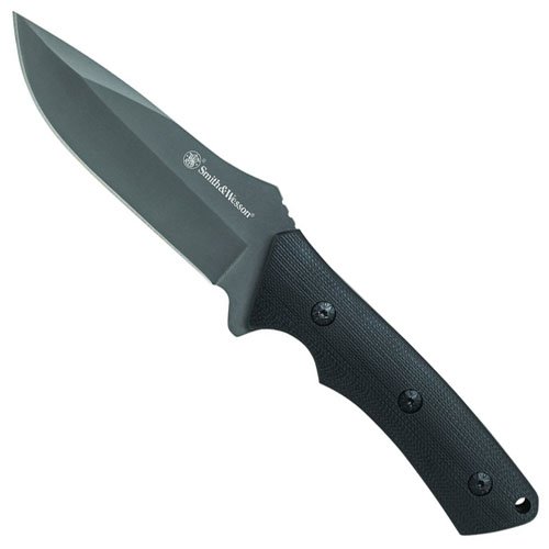 Smith & Wesson Full Tang Drop Point Fixed Blade Knife
