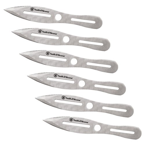 Smith and Wesson 8 Inch Blade Throwing Knife 6 Pcs Set