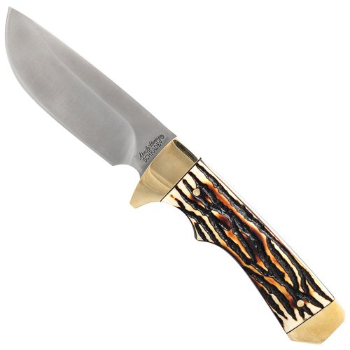Schrade Uncle Henry 182UH Elk Hunter Drop Point Blade Fixed Knife