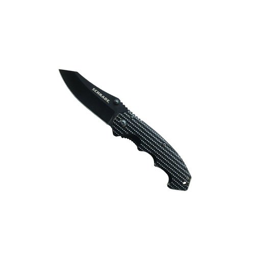 Schrade Black 8Cr13mov Clip Point Blade