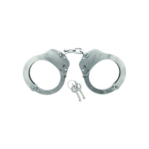 Schrade NIJ Standard 0307.01 Approved Chain Link Handcuffs. 20 Locking Positions.