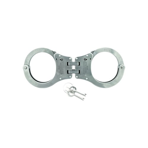 Schrade NIJ Standard 0307.01 Approved Hinged Handcuffs. 20 Locking Positions.