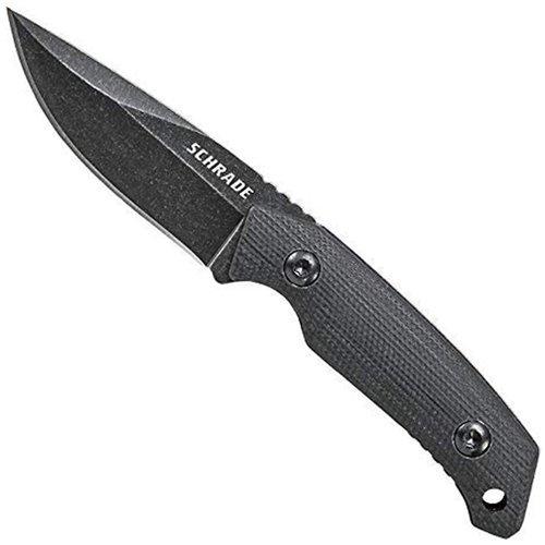 Schrade Mini SCHF13SM Drop Point Full Tang Fixed Blade Knife