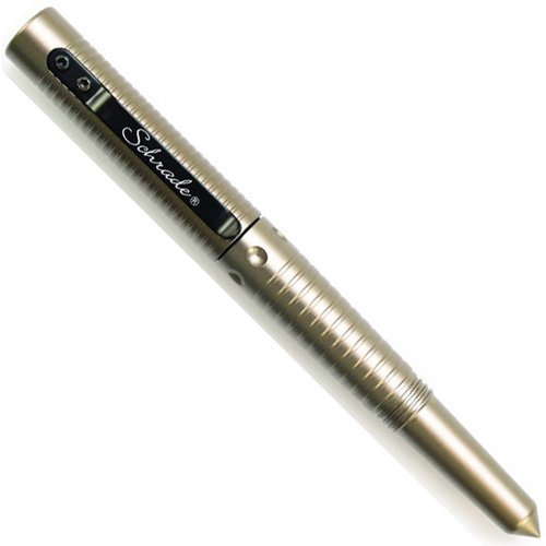 Schrade Schrade Survival Tactical Pen With Survival Whistle Silver