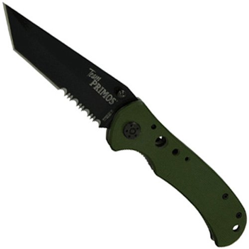 Schrade Primos Linerlock Stainless Steel Tanto Fixed Blade Knife