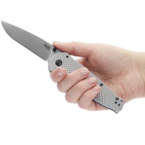 Flash FL Stainless Steel Handle Folding Knife