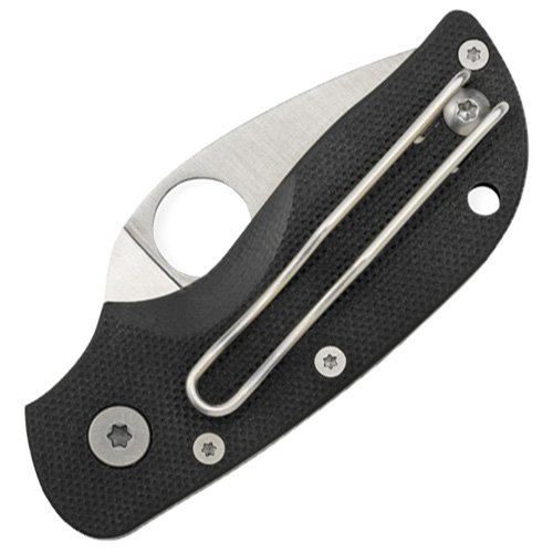 Chicago C130GP Plain Edge Folding Knife - Black
