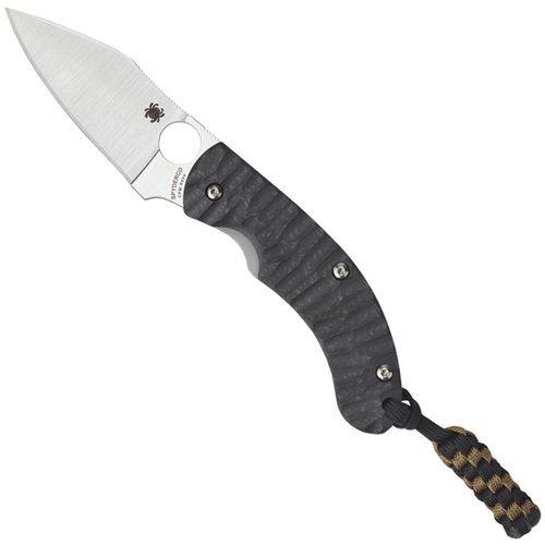 Perrin PPT Solid Carbon Fiber 4.25 Inch Handle Folding Knife