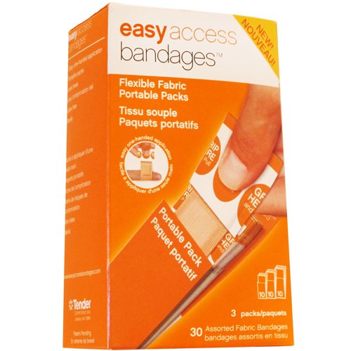 Easy Access Bandages Assorted Fabric Strips