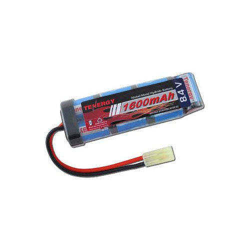 Tenergy NiMH 8.4V 1600mAh Mini Flat Style Battery