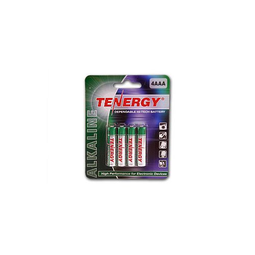 Tenergy Alkaline AAA Non-rechargeable Batteries - 4 Pack