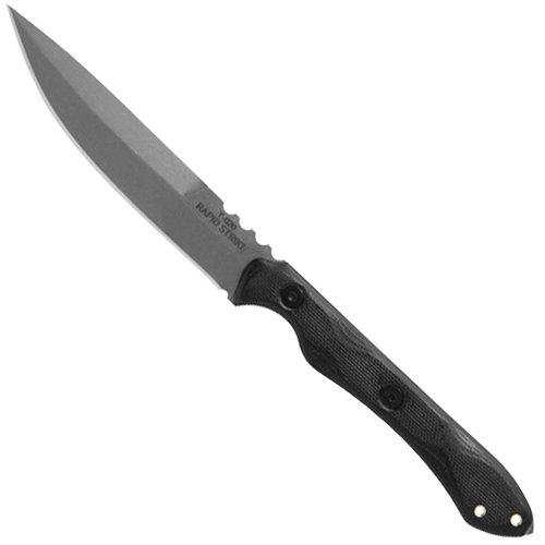 TOPS Rapid Strike Black G10 Handle Fixed Blade Knife