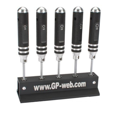 G&P Precision 5pc Screwdriver Set - Hex