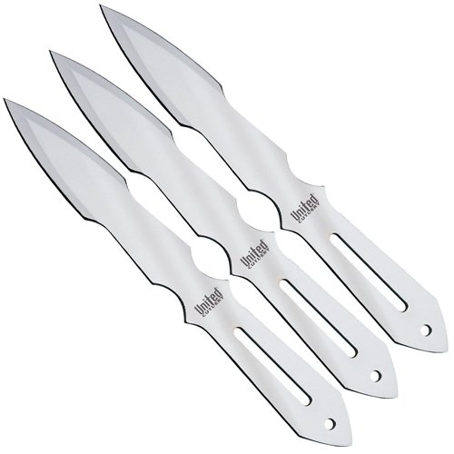 United Cutlery Lightning Bolt Triple Throwing Knife Set