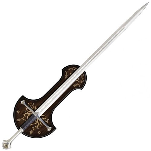 United Cutlery Anduril Leather Wrapped Grip Handle Sword