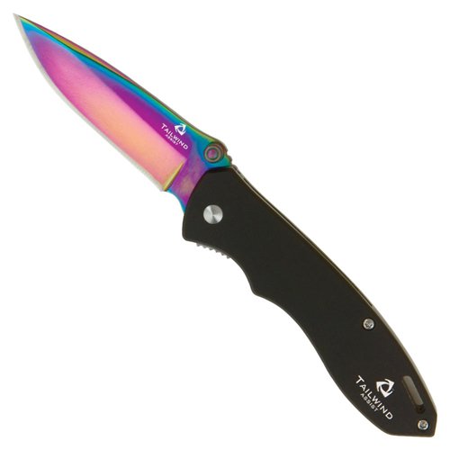 United Cutlery Tailwind Anodized Aluminum Handle Folding Knife