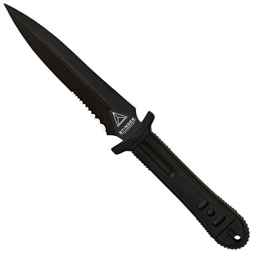 United Cutlery Special Agent Stinger Black Dagger Style Blade Fixed Knife