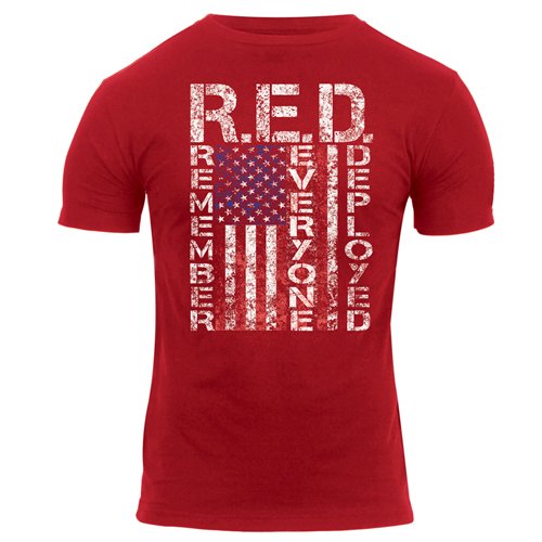 Athletic Fit Remember Everyone Deployed T-Shirt