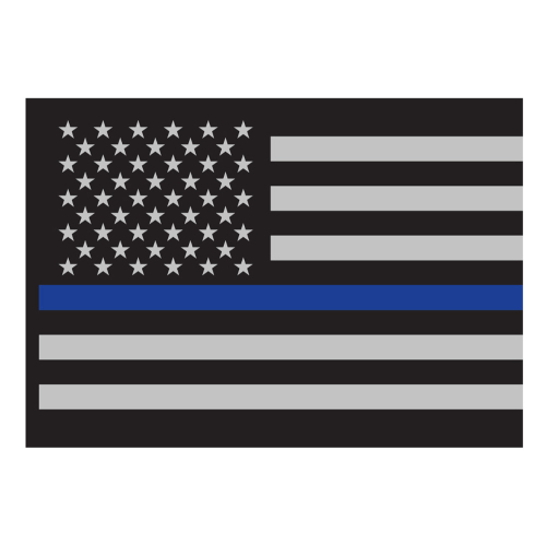 Line Flag Decal Thin Support  