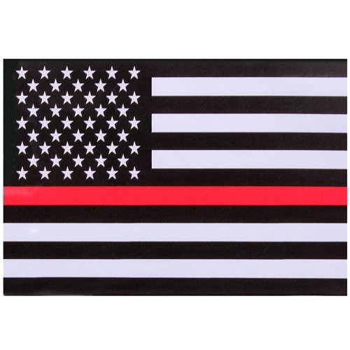 Ultra Force Thin Red Line Flag Decal