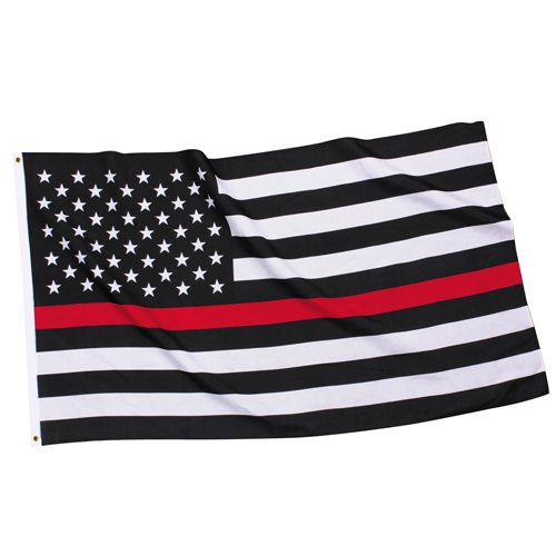 Thin Red Stripe US Flag