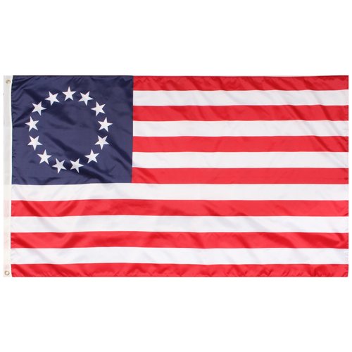 3 Inch X 5 Inch Colonial Flag